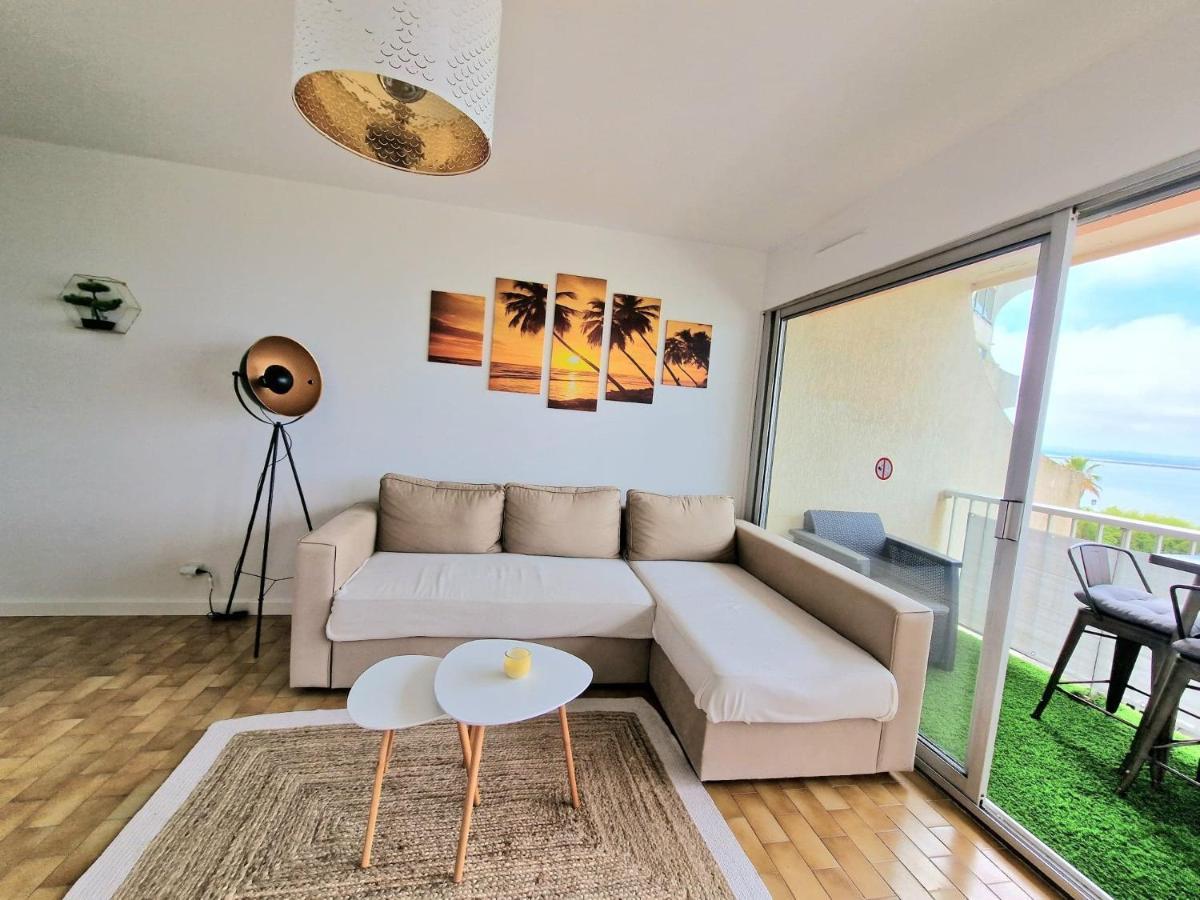 Appartement 1Ere Ligne Piscine Terrasse Au Bord De La Plage Front De Mer Avec 6 Velos Palavas-les-Flots Exteriör bild